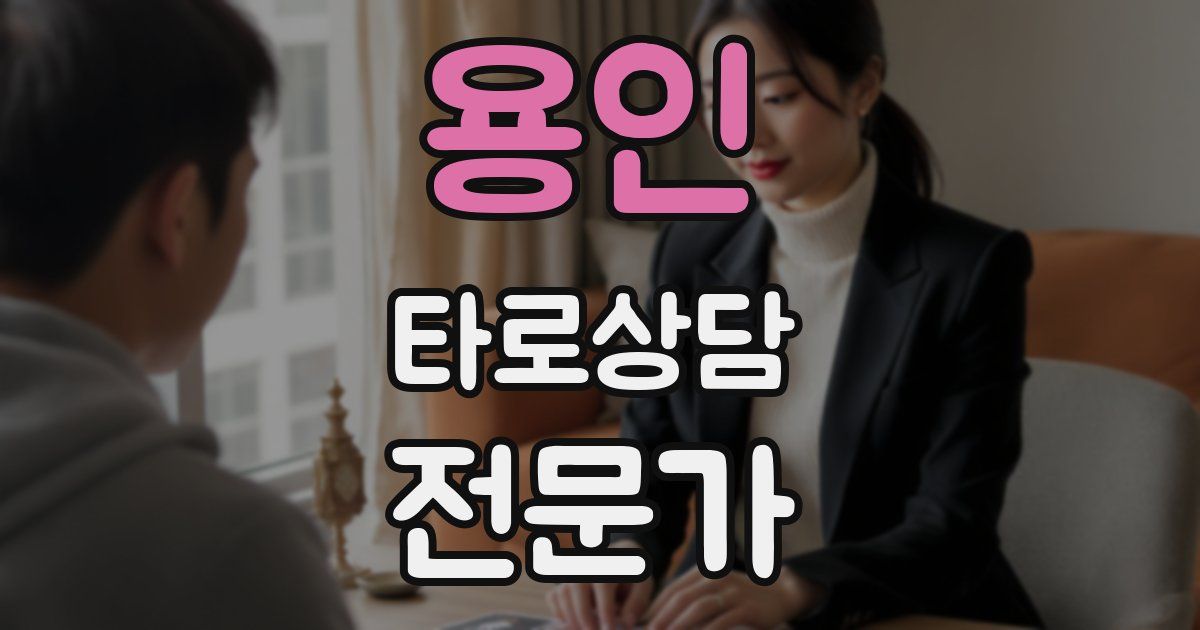 용인 타로상담전문가 자격증