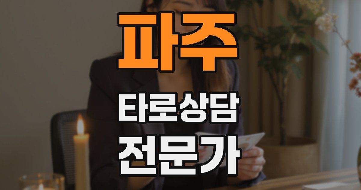 파주 타로상담전문가 자격증