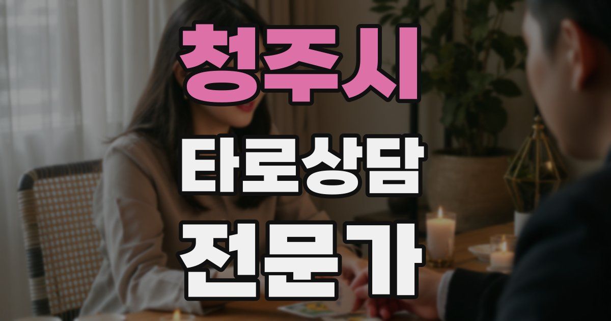 청주시 타로상담전문가 자격증