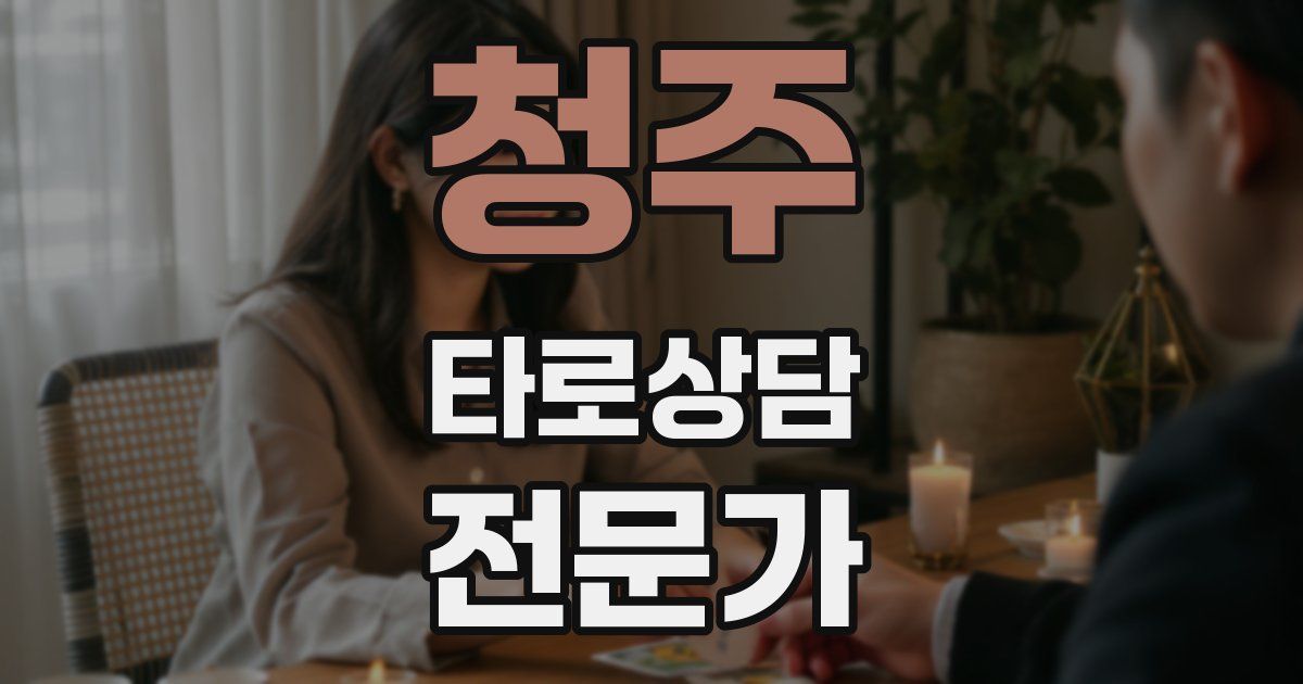 청주 타로상담전문가 자격증