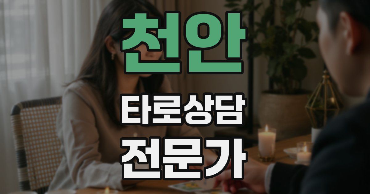 천안 타로상담전문가 자격증