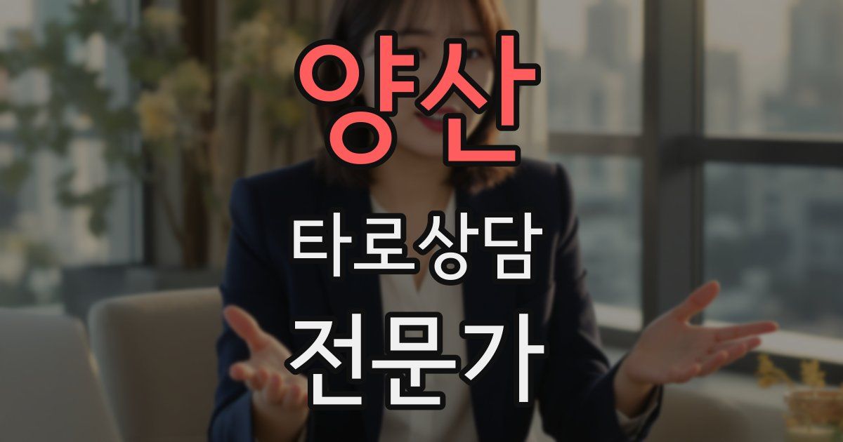 양산 타로상담전문가 자격증