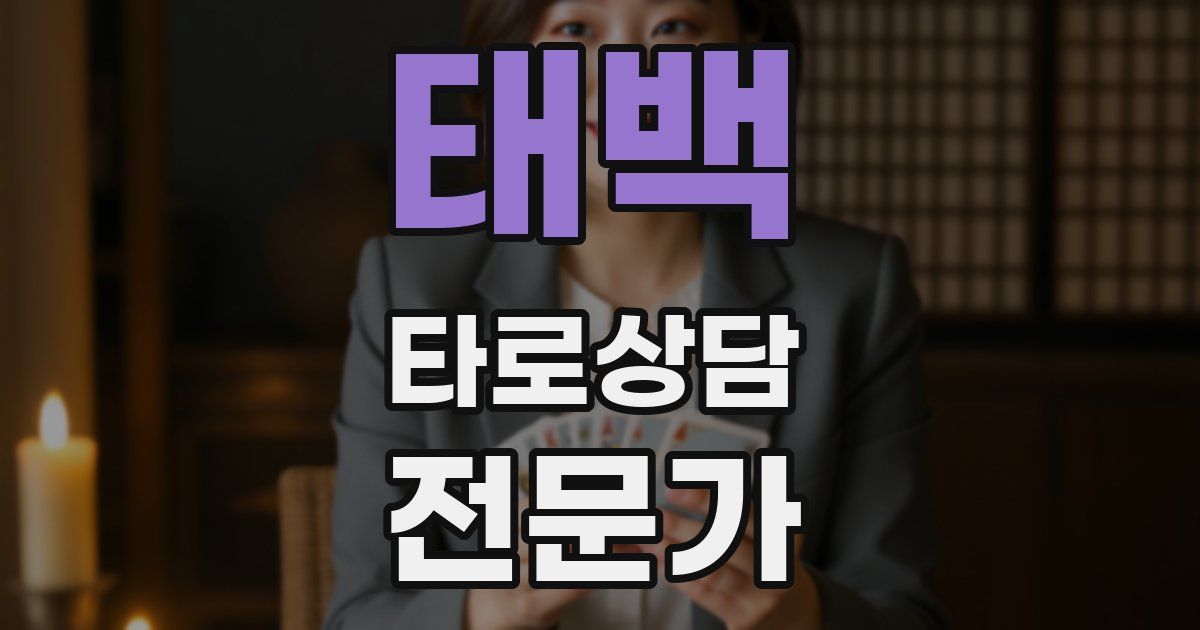 태백 타로상담전문가 자격증