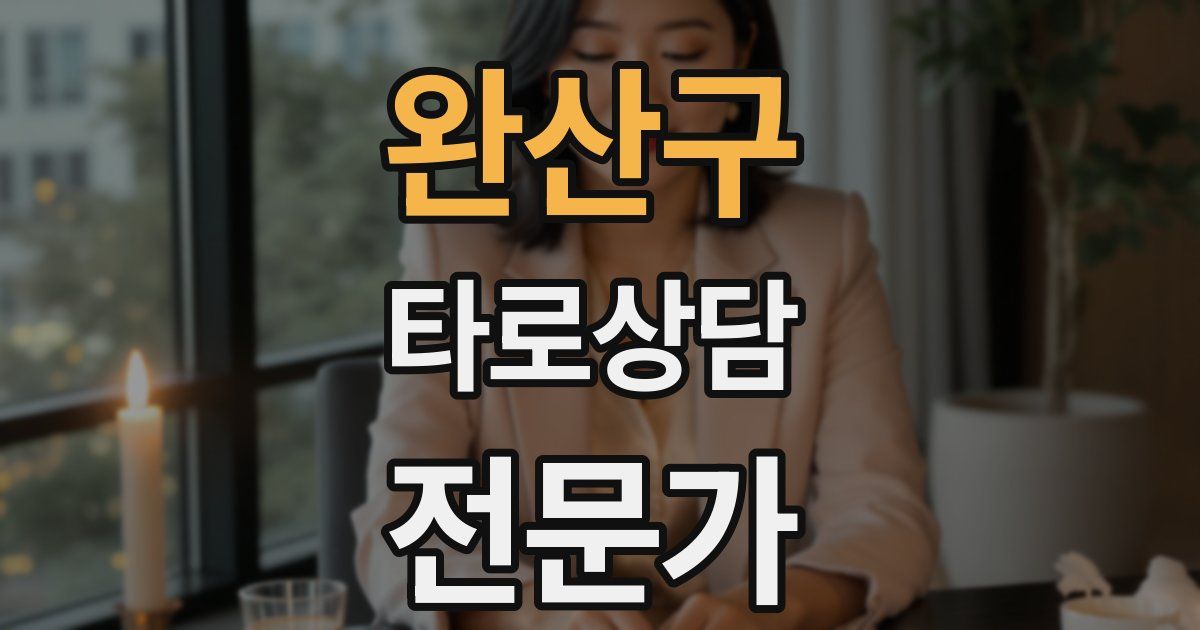 완산구 타로상담전문가 자격증