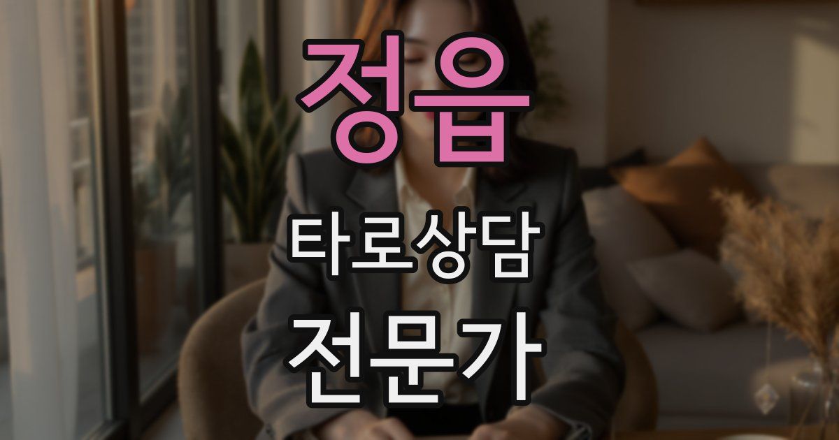 정읍 타로상담전문가 자격증