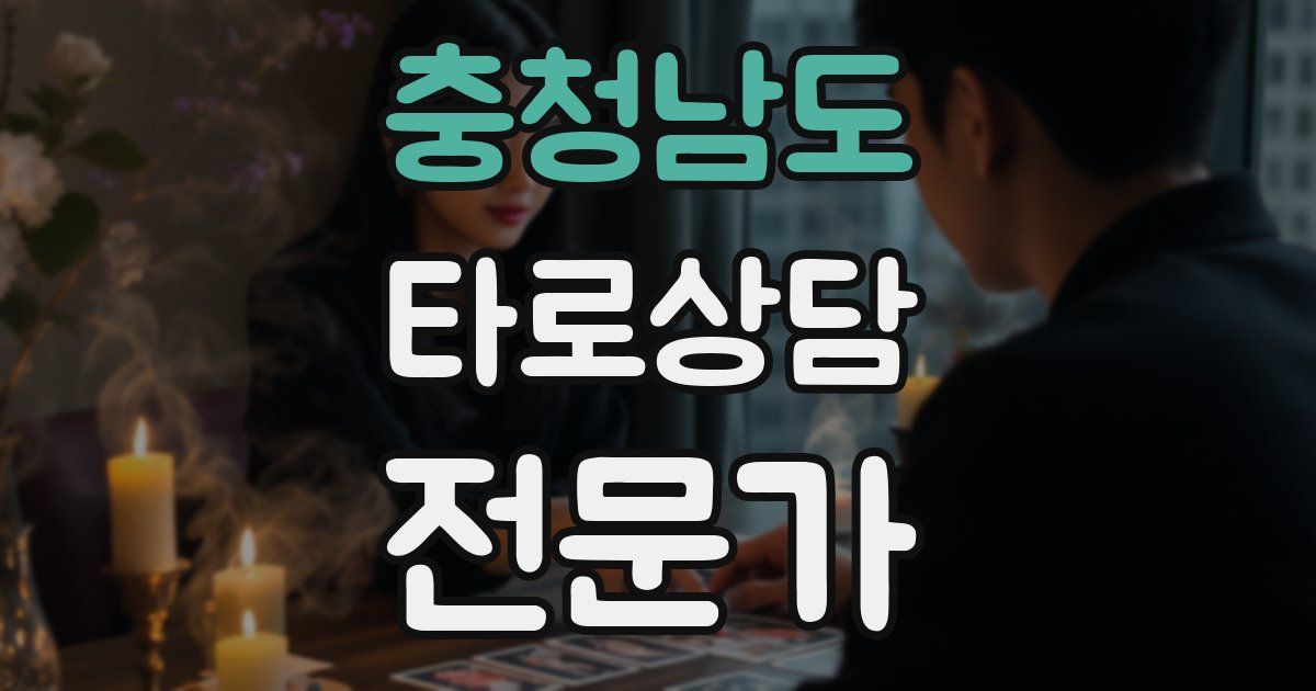 충청남도 타로상담전문가 자격증