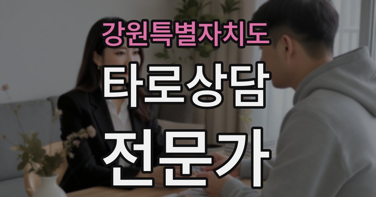강원특별자치도 타로상담전문가 자격증