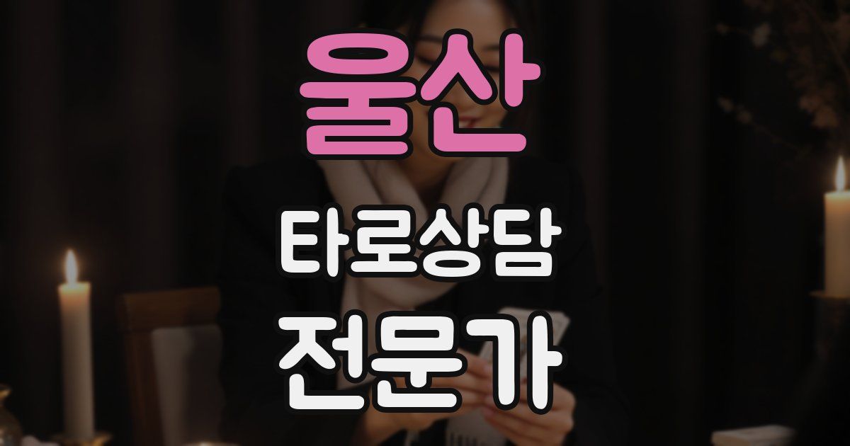 울산 타로상담전문가 자격증