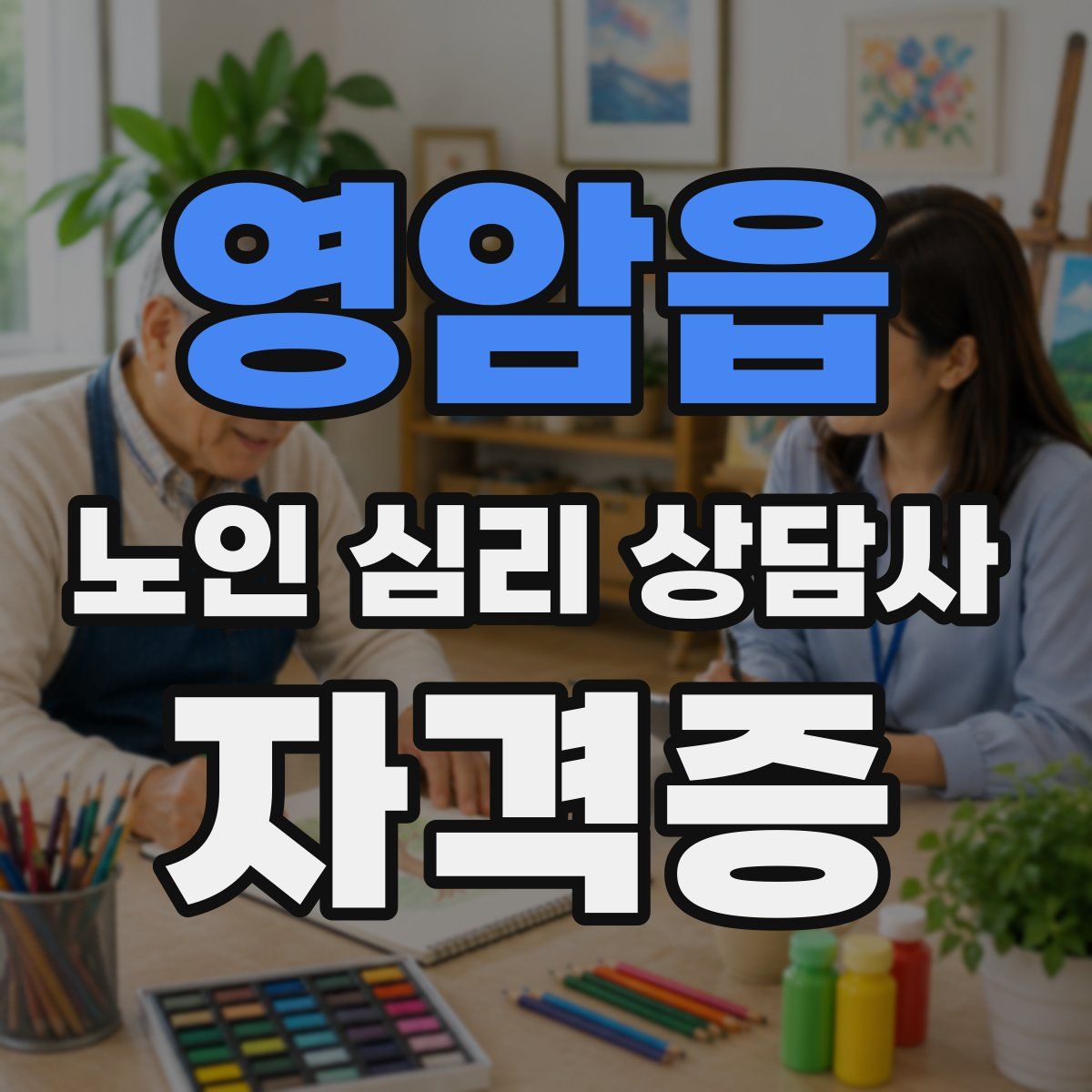 영암읍 노인 심리 상담사 자격증