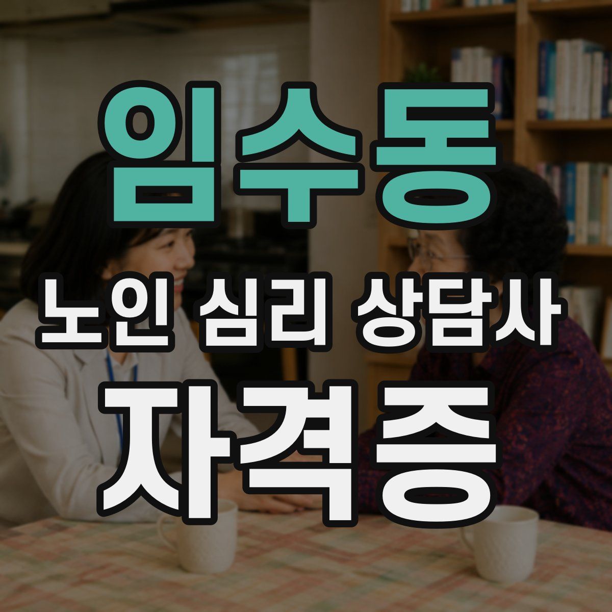임수동 노인 심리 상담사 자격증