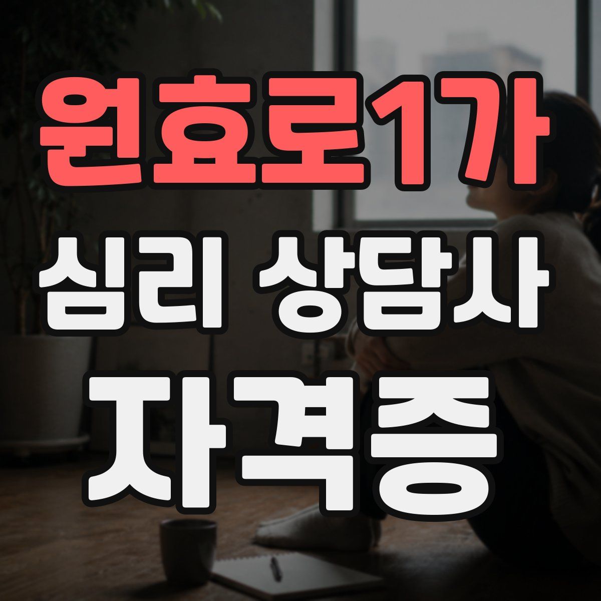 원효로1가 심리 상담사 자격증