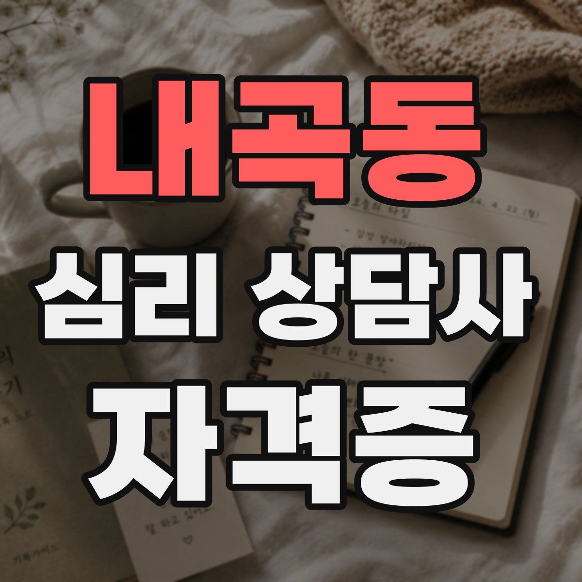 내곡동 심리 상담사 자격증