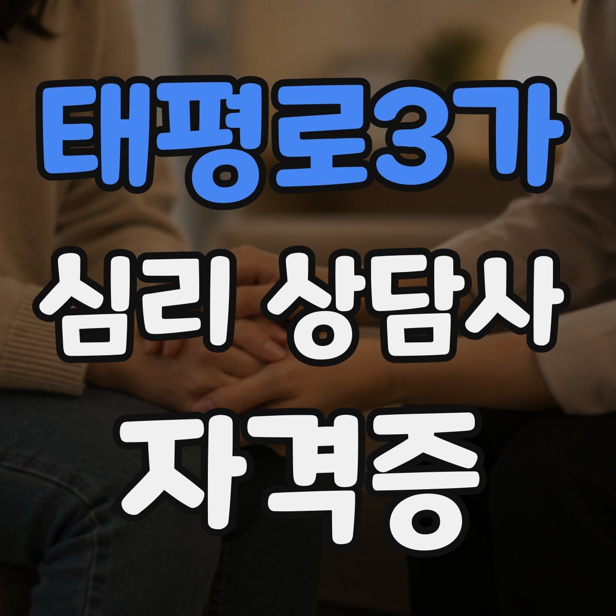 태평로3가 심리 상담사 자격증