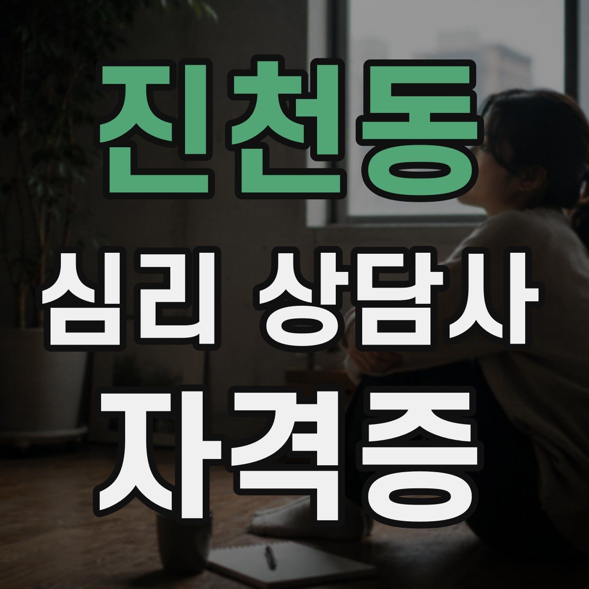 진천동 심리 상담사 자격증