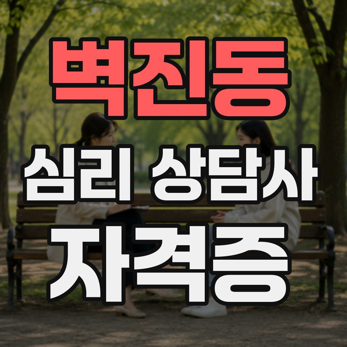 벽진동 심리 상담사 자격증