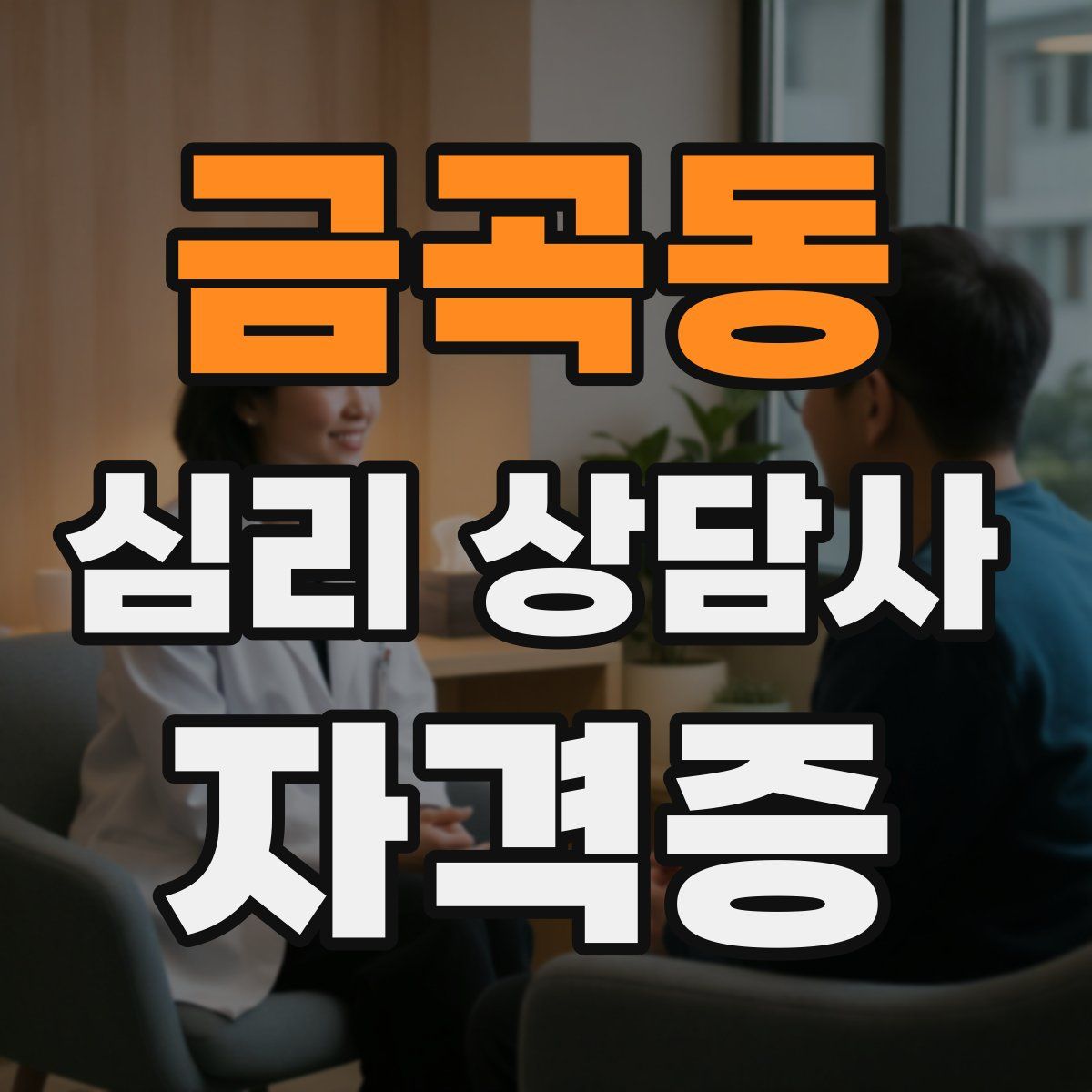 금곡동 심리 상담사 자격증