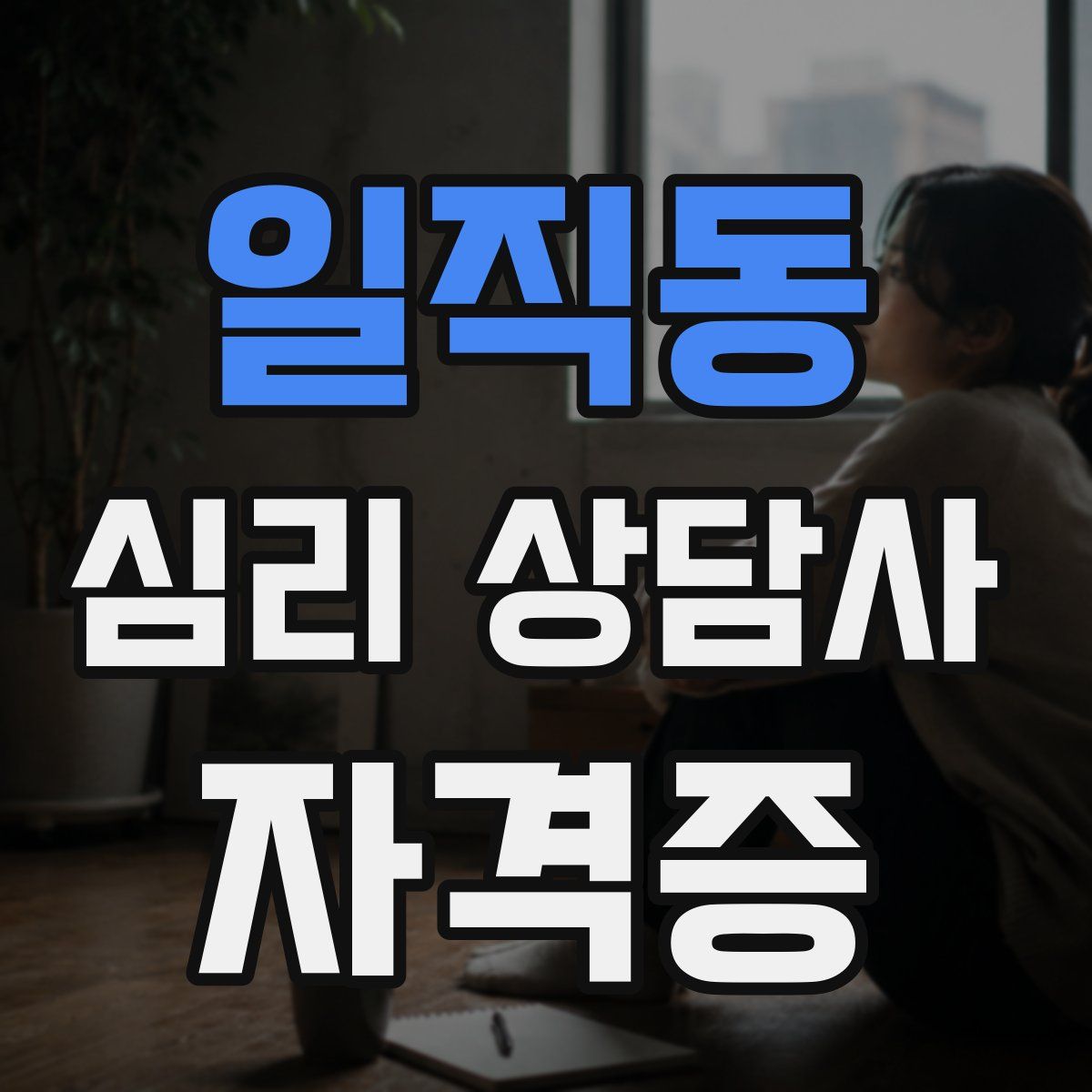 일직동 심리 상담사 자격증