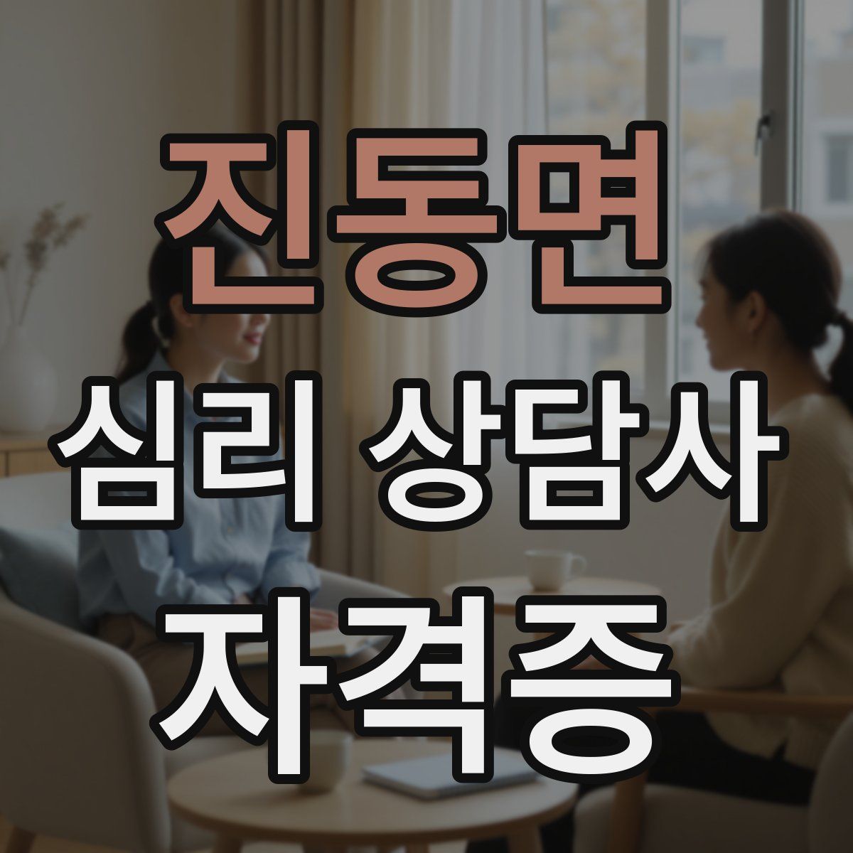 진동면 심리 상담사 자격증