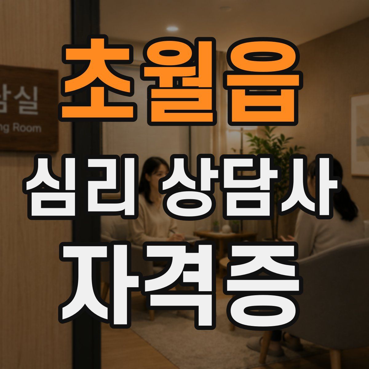 초월읍 심리 상담사 자격증