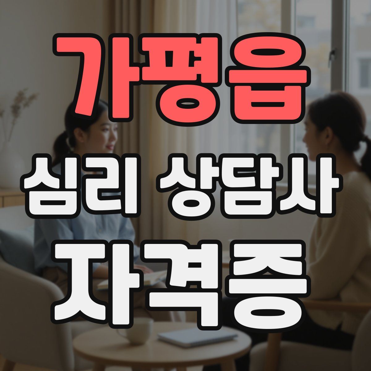 가평읍 심리 상담사 자격증