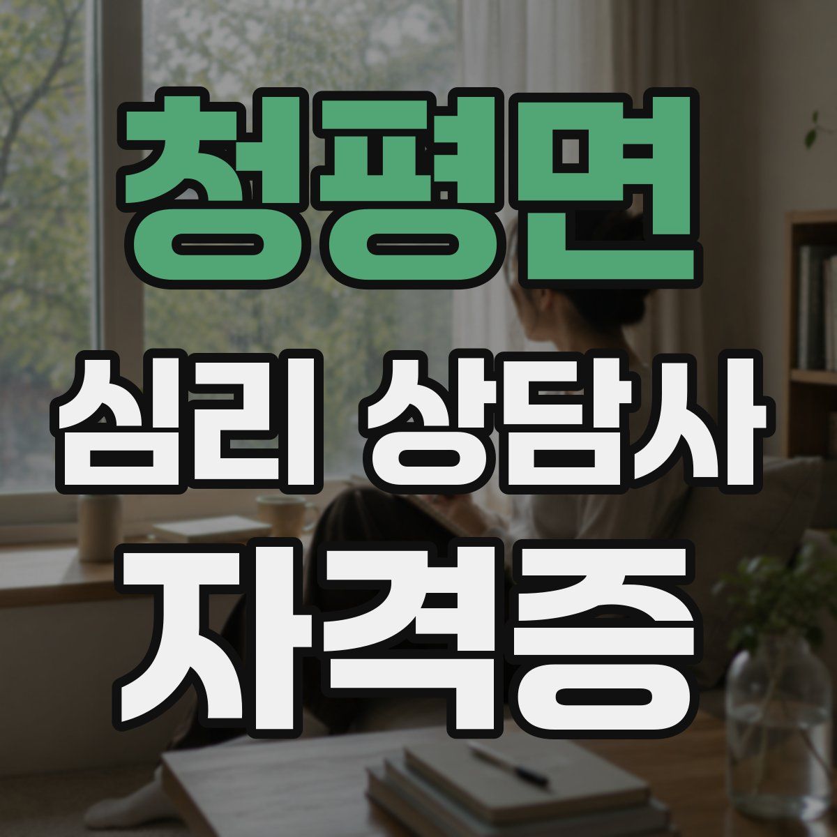 청평면 심리 상담사 자격증