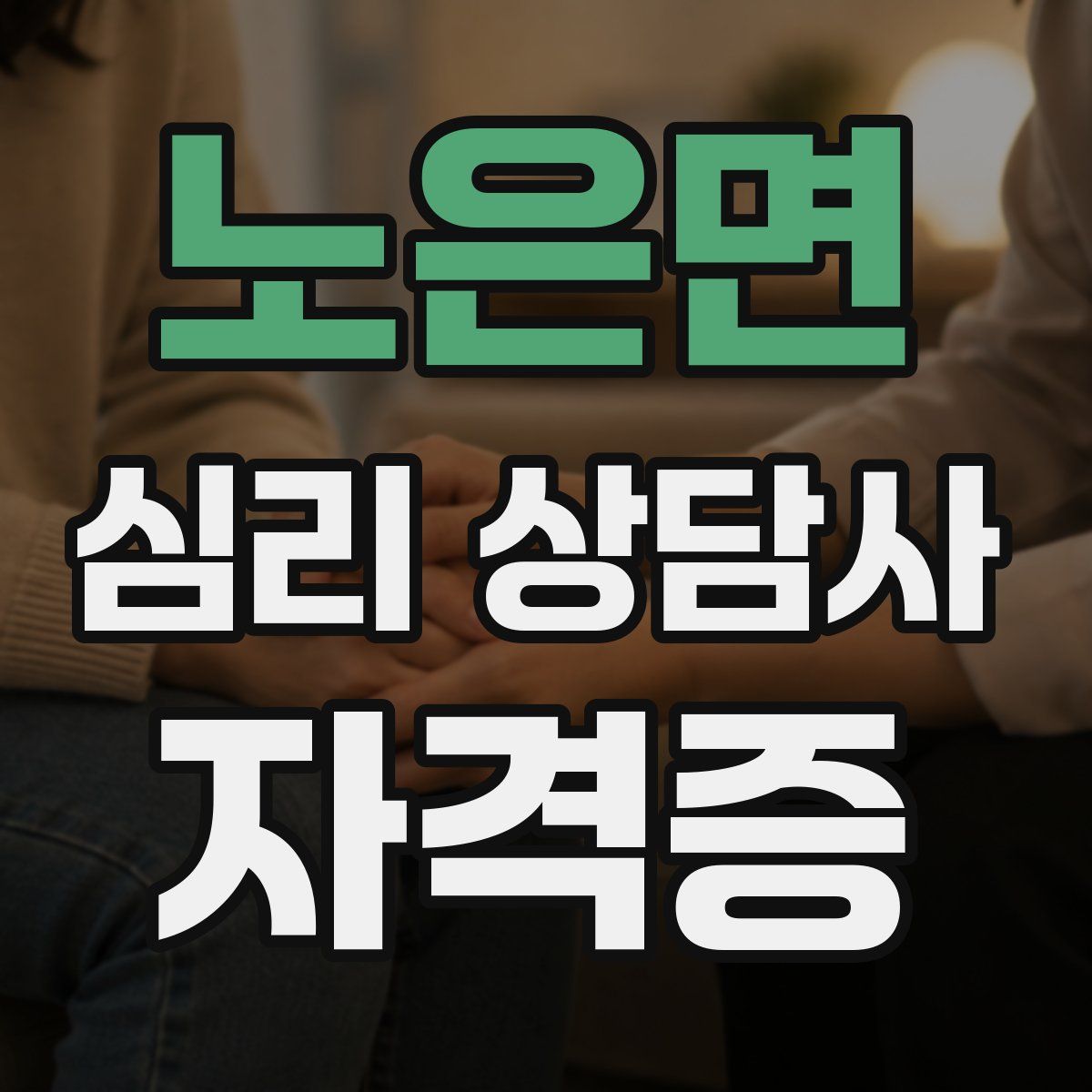 노은면 심리 상담사 자격증