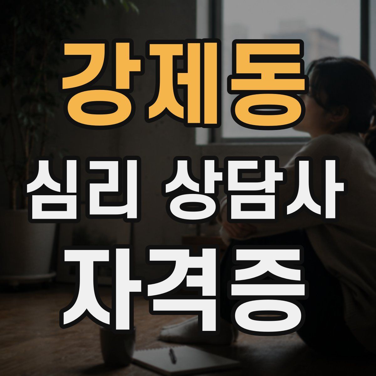 강제동 심리 상담사 자격증