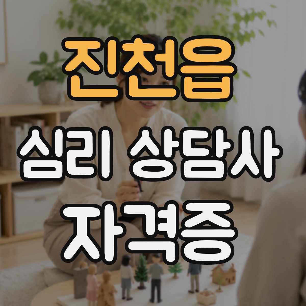 진천읍 심리 상담사 자격증