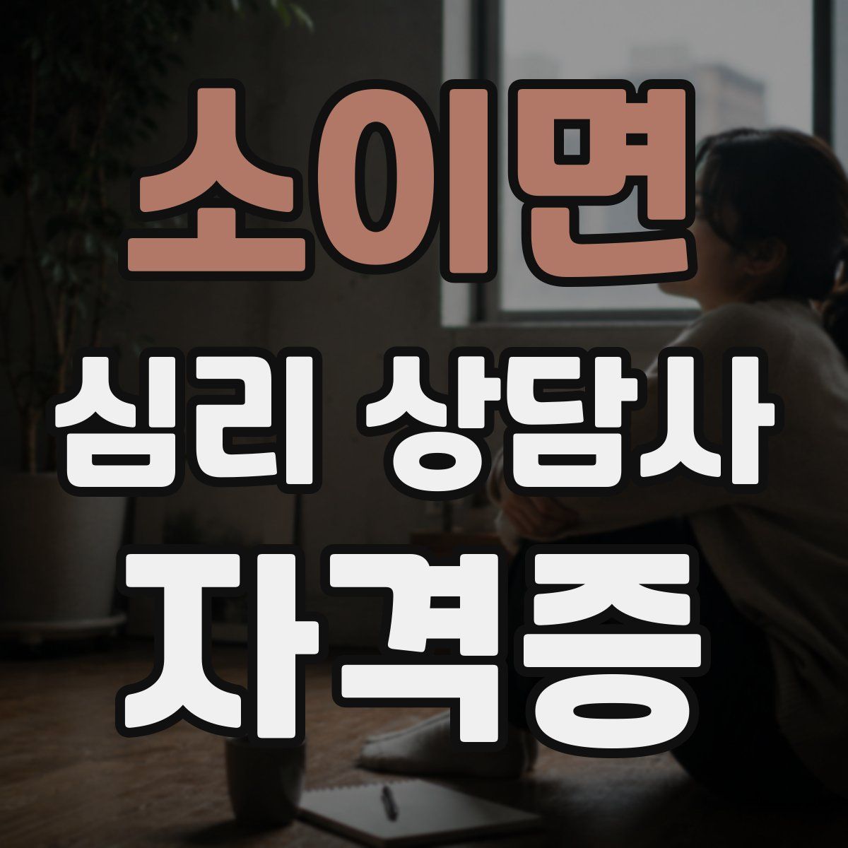 소이면 심리 상담사 자격증
