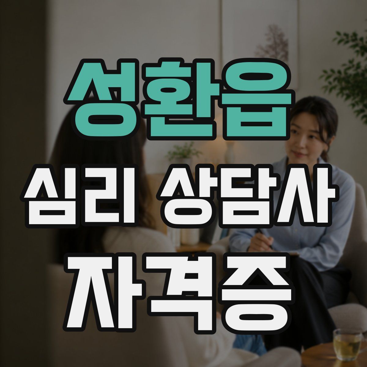 성환읍 심리 상담사 자격증