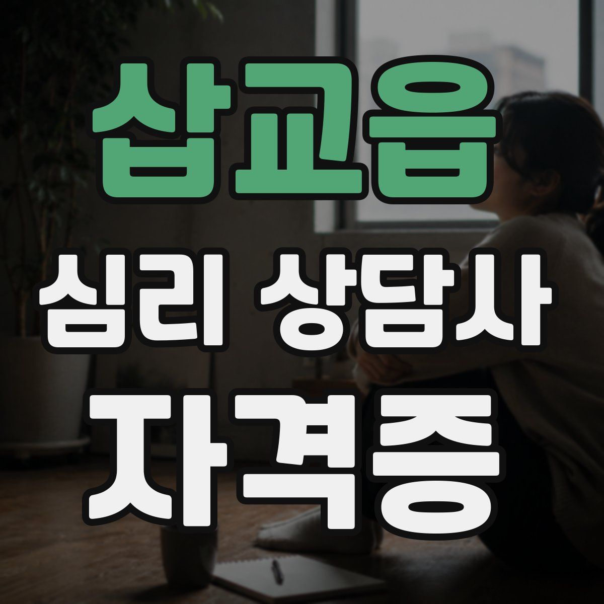 삽교읍 심리 상담사 자격증