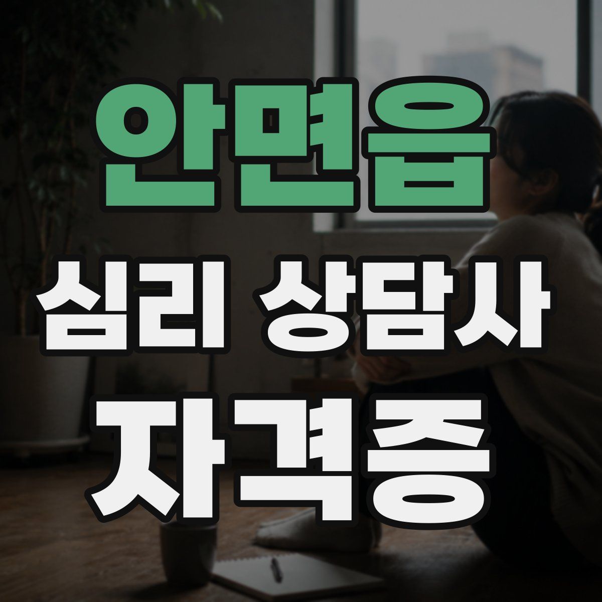 안면읍 심리 상담사 자격증