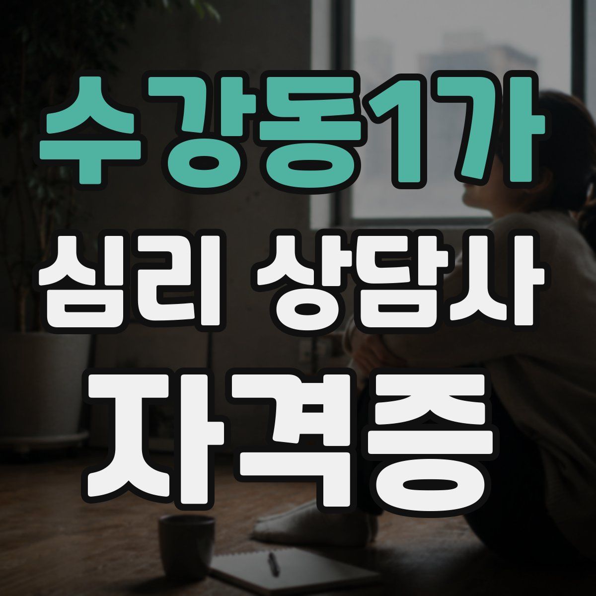 수강동1가 심리 상담사 자격증