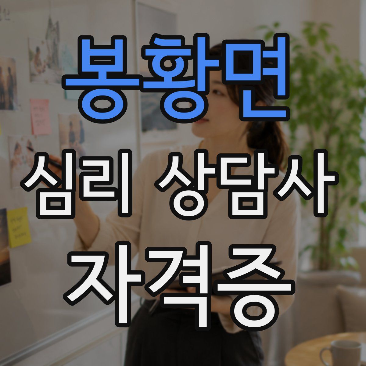 봉황면 심리 상담사 자격증