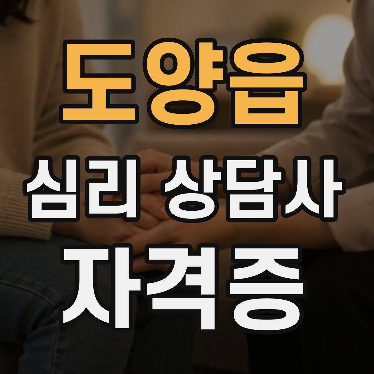 도양읍 심리 상담사 자격증