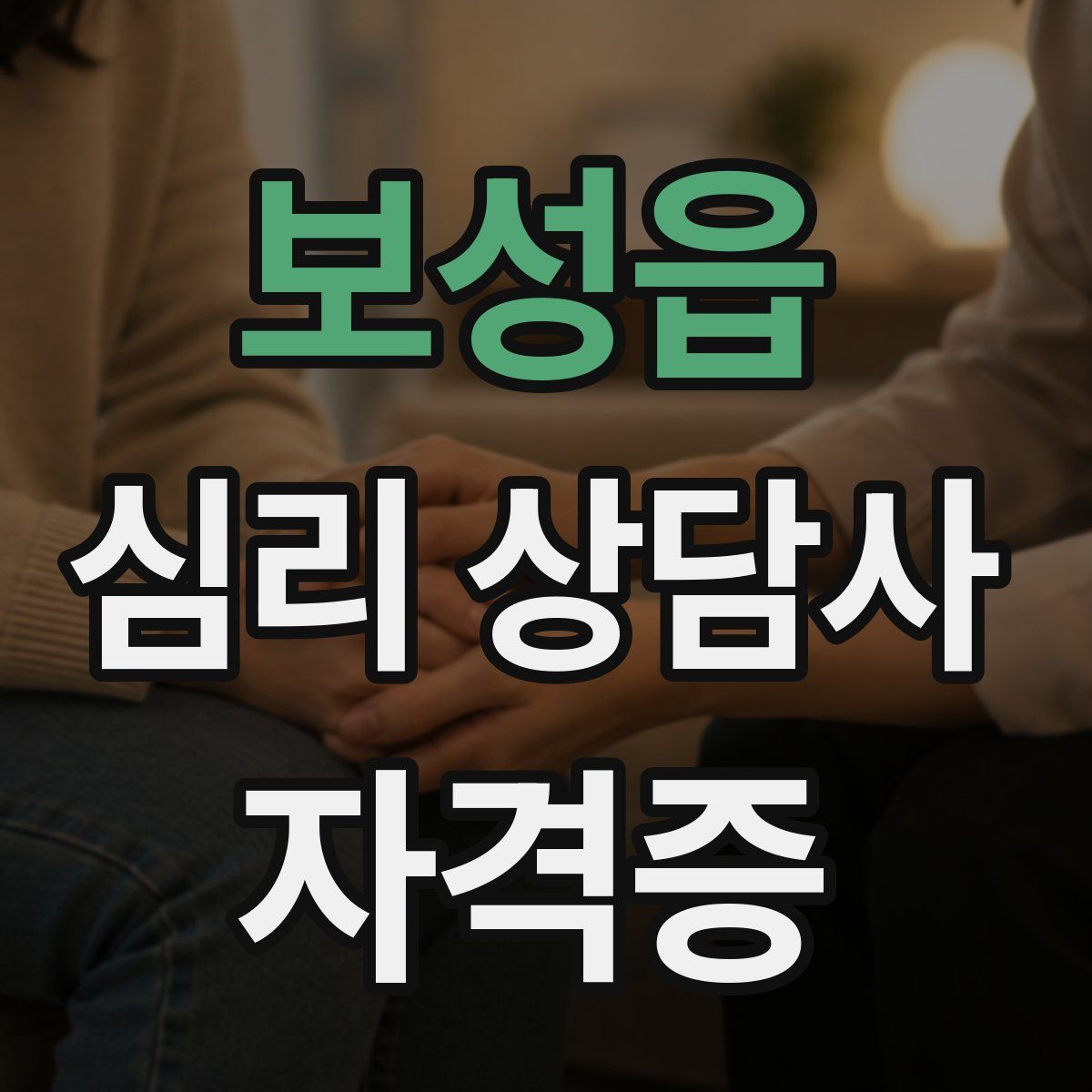 보성읍 심리 상담사 자격증