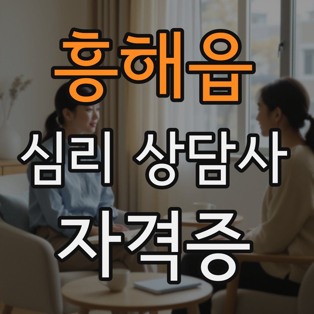 흥해읍 심리 상담사 자격증