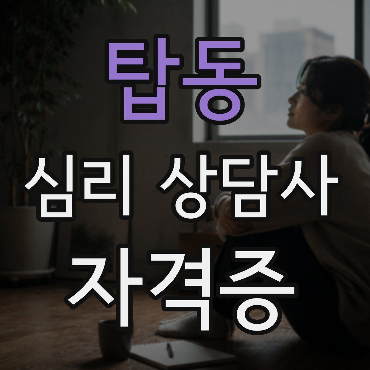 탑동 심리 상담사 자격증