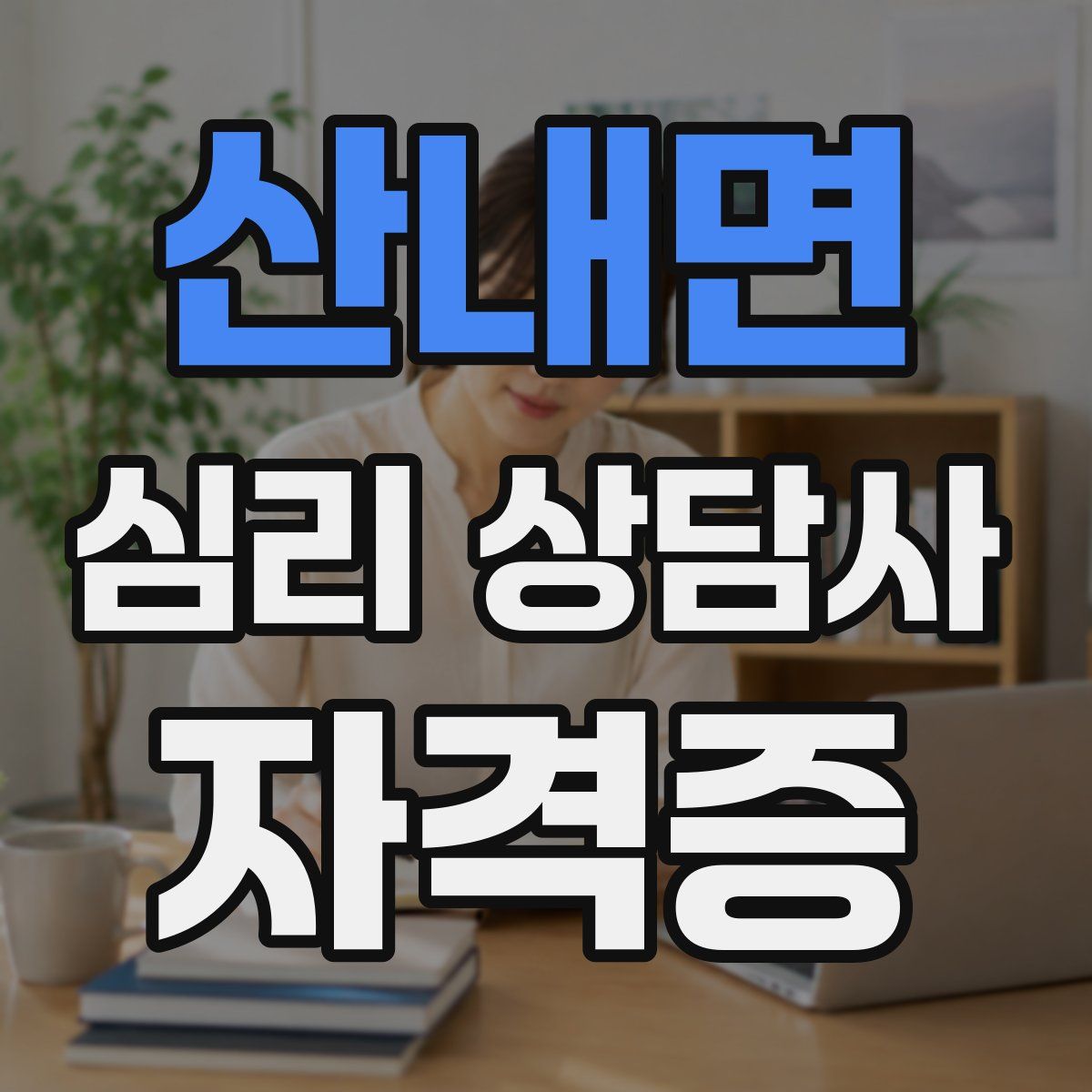 산내면 심리 상담사 자격증