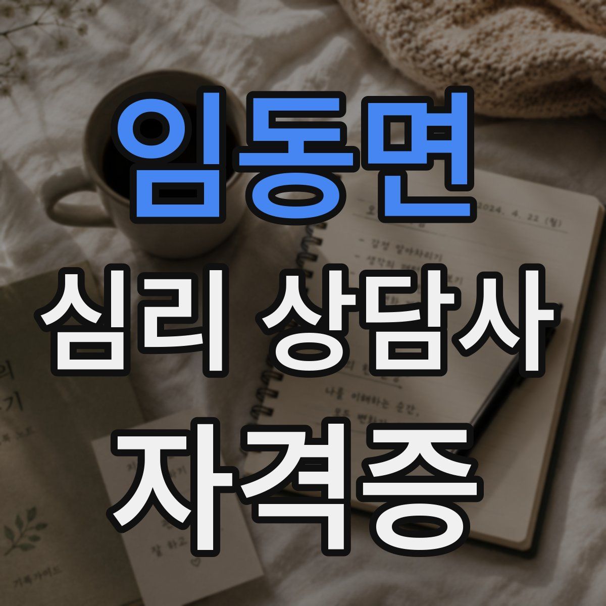 임동면 심리 상담사 자격증