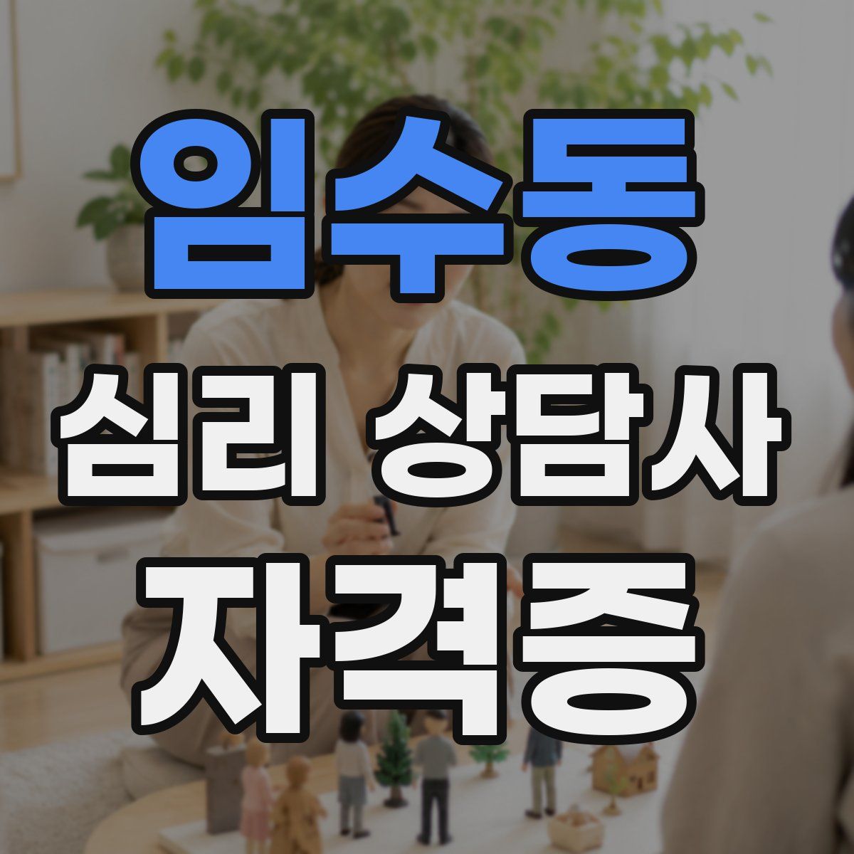 임수동 심리 상담사 자격증
