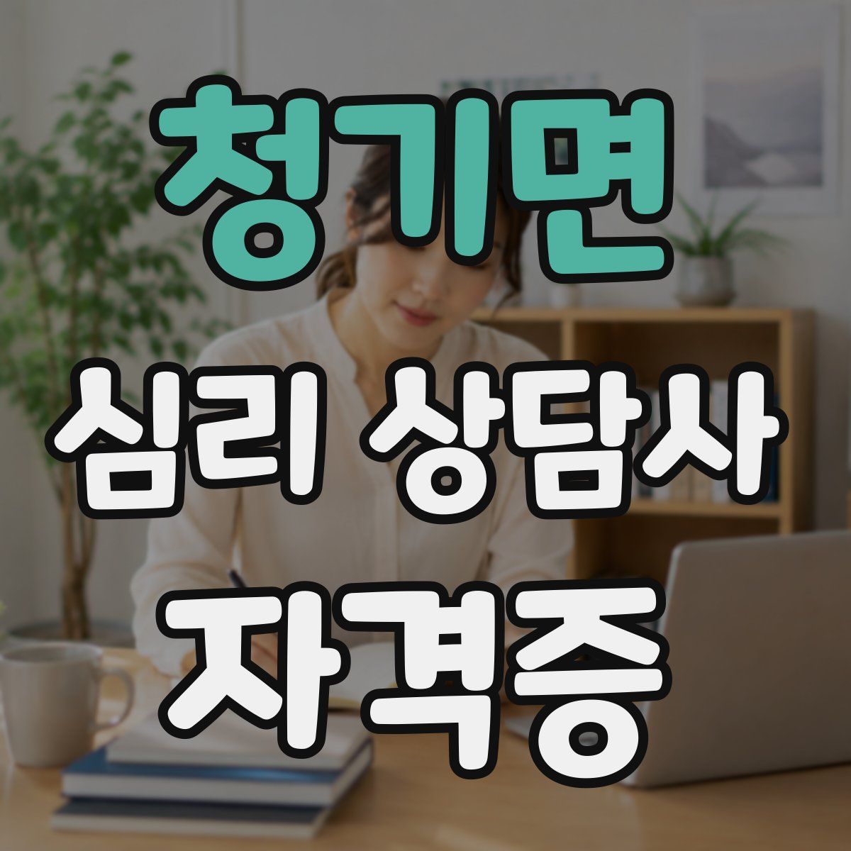 청기면 심리 상담사 자격증