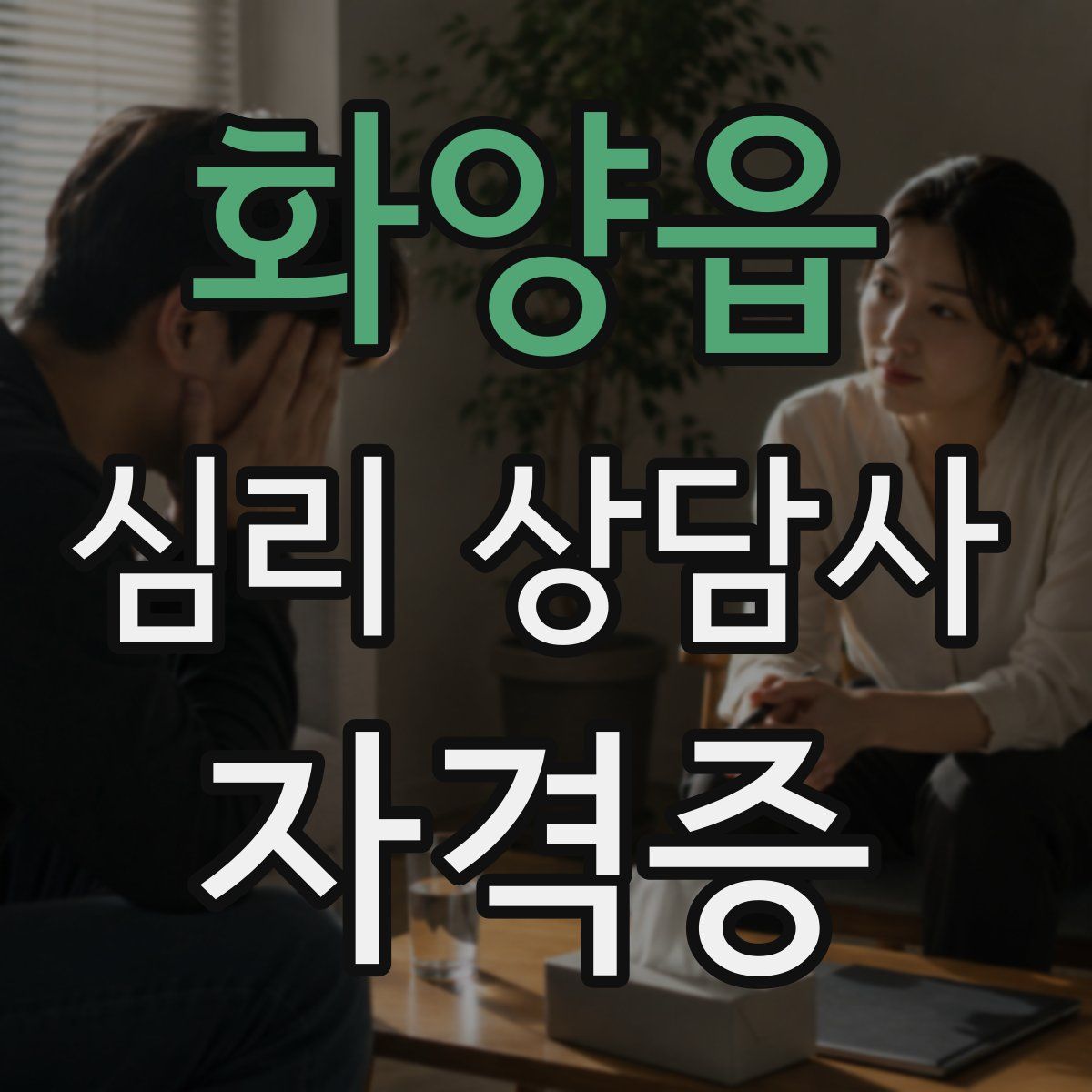 화양읍 심리 상담사 자격증