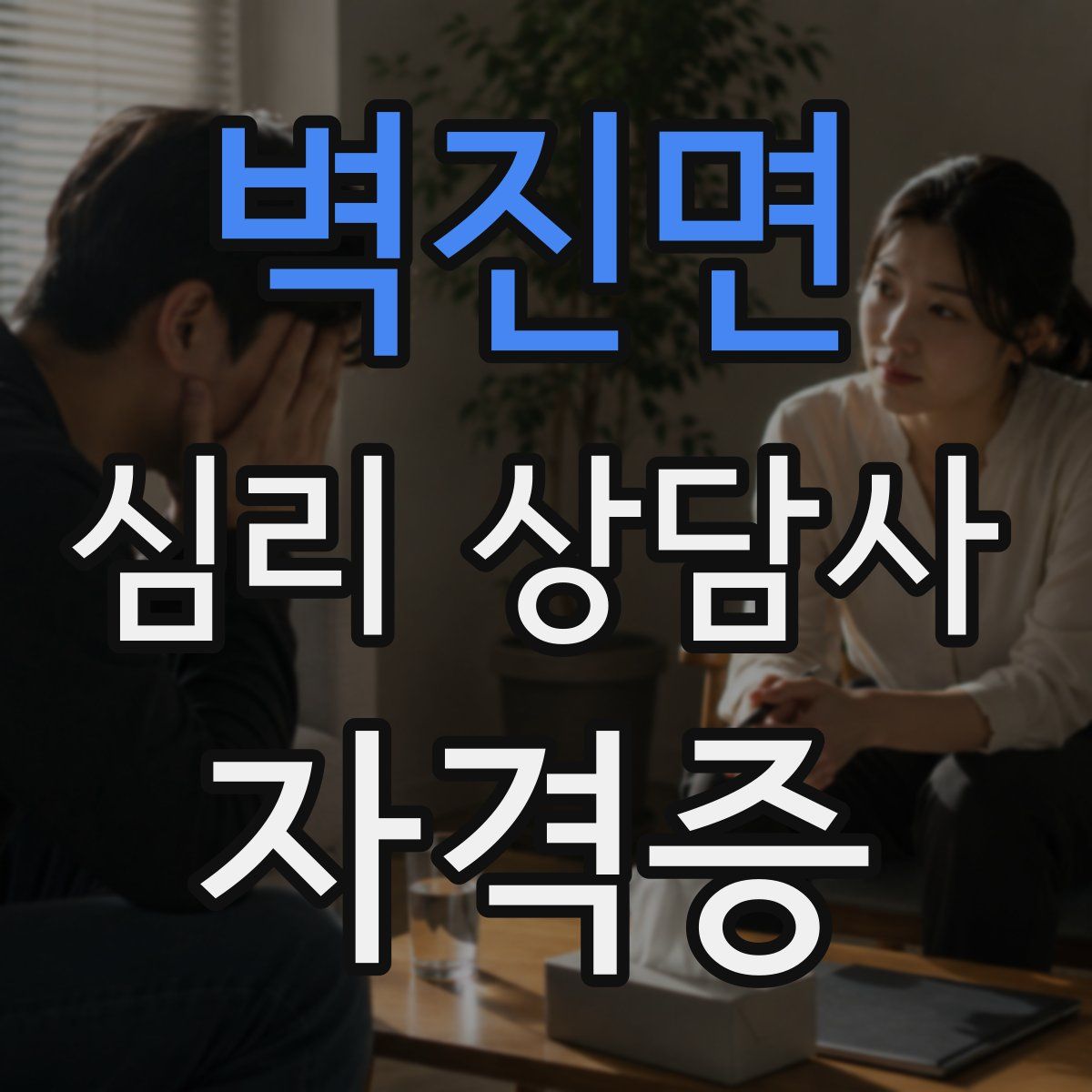 벽진면 심리 상담사 자격증