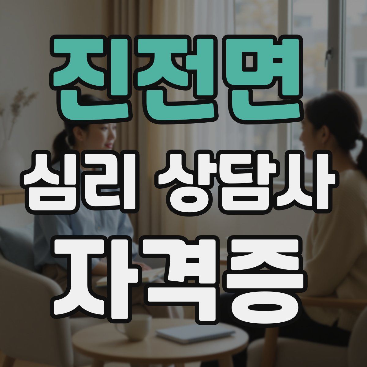 진전면 심리 상담사 자격증
