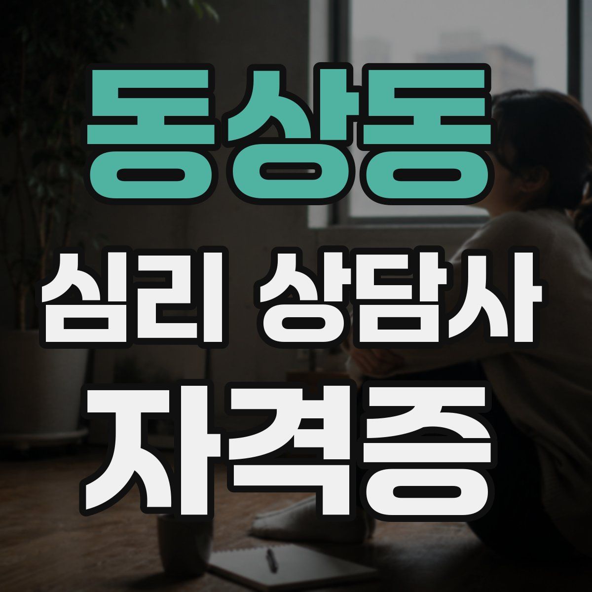 동상동 심리 상담사 자격증