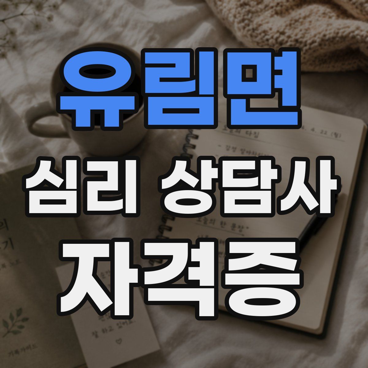 유림면 심리 상담사 자격증