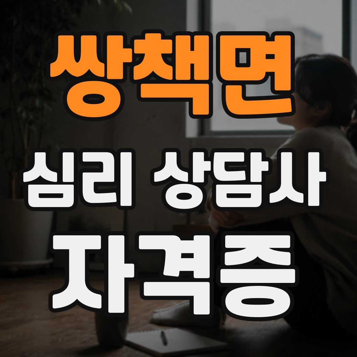 쌍책면 심리 상담사 자격증
