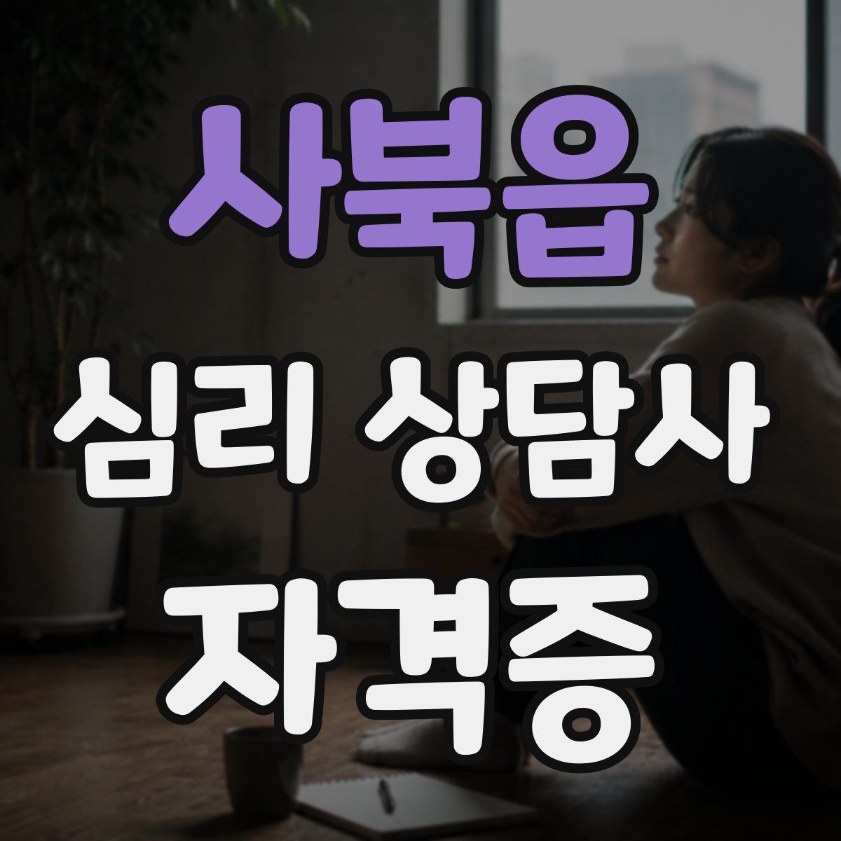 사북읍 심리 상담사 자격증