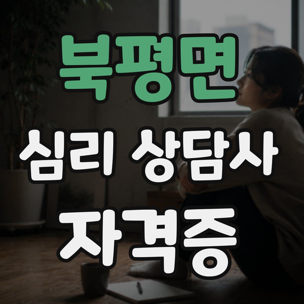 북평면 심리 상담사 자격증